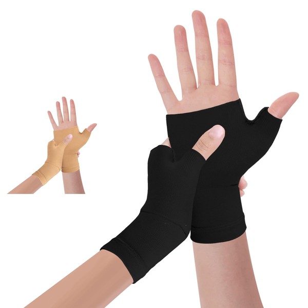 1 Pair Copper Compression Wrist Brace, Carpal Tunnel Wrist Brace