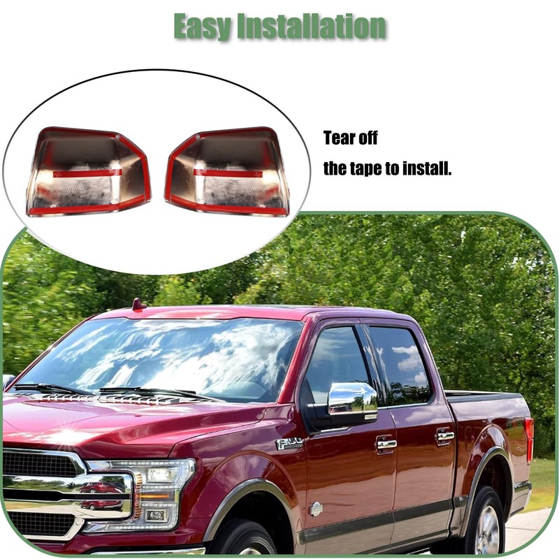 AUCERAMIC Chrome Full Mirror Covers + Door Handle Covers Fit