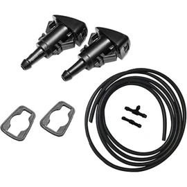 Shnile 2X Windshied Wiper Washer Nozzle Spray Compatible with Dodge Caliber 2007-2012