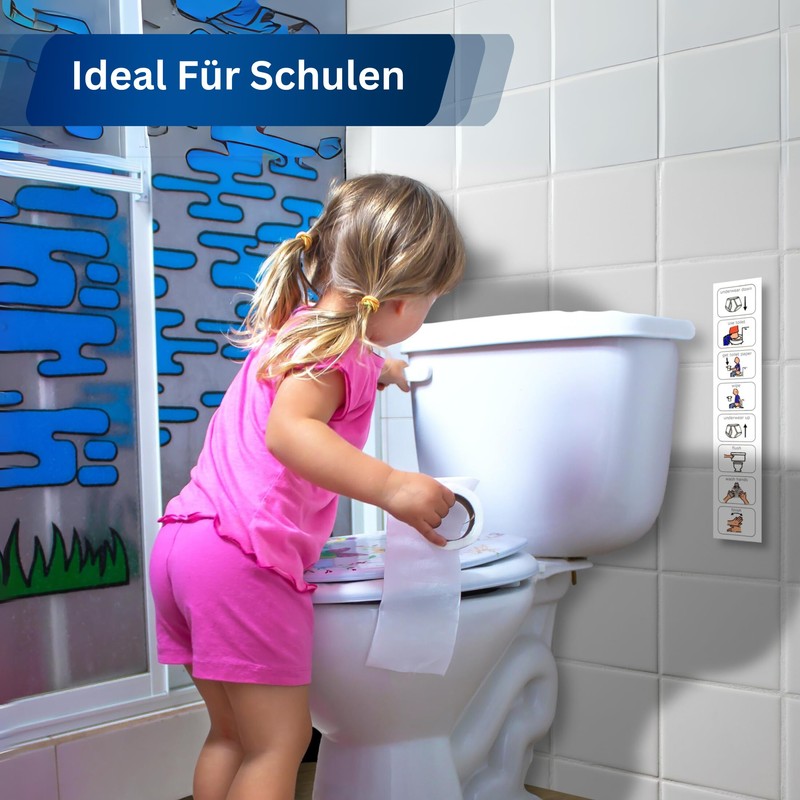 Toilet Training Visual Kids Autism / ADHD Aids - Routien