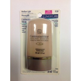 CoverGirl Continuous Wear Natural Make up ( MEDIUM LIGHT ) ORIGINAL FORMULA