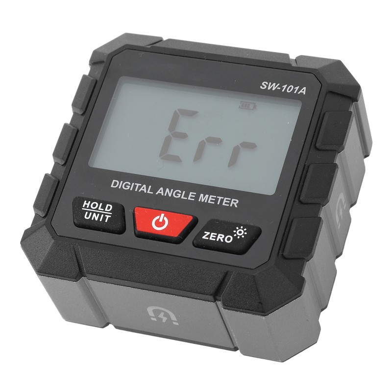 Digital Angle Finder 4 X 90 Deg Magnetic Auto Screen