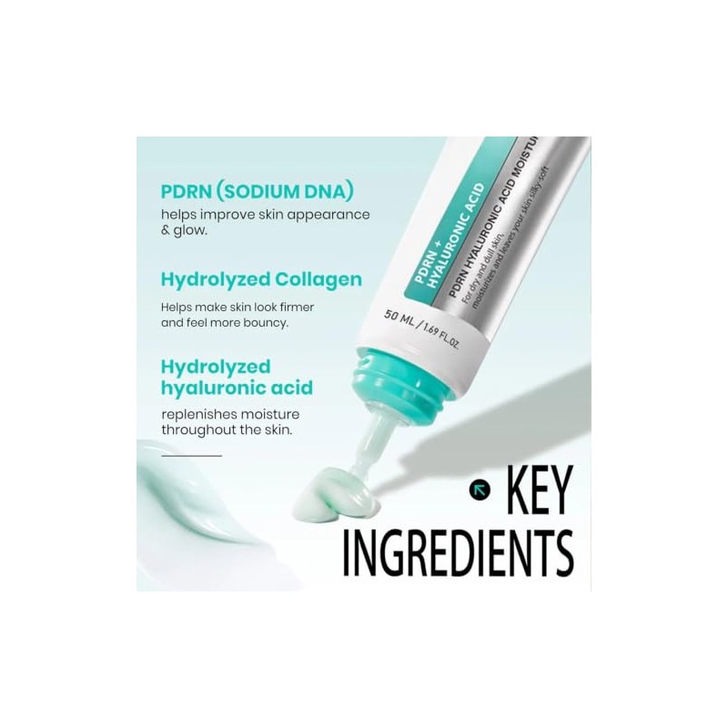 Crema Facial con Ácido Hialurónico y PDRN con Niacinamida