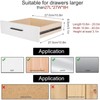 HapSmile Drawer Dividers for Clothes, Adjustable Drawer Organizer