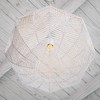 Kenroy Home 94149WH Snaggle 1 Light Rattan Pendants, Large, White
