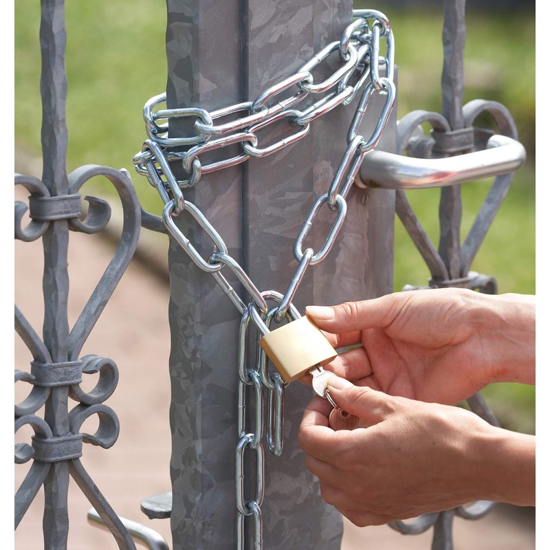 Meister 9515300 Padlock 3-Part 25 mm 30 mm and 40