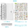 6 Holes A7 Personal Notebook Binder A7 Transparent with Bodan