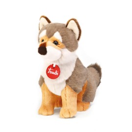 Trudi Wolf-Stilfserjoch-Park Cuddly Plush Toy Park Collection Plush Forest Animals 21 x 22.5 x 9 cm Large S Park Collection Model 24046