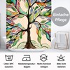 YISUMEI Shower Curtain 90 x 180 cm, Dries Quickly, Washable,