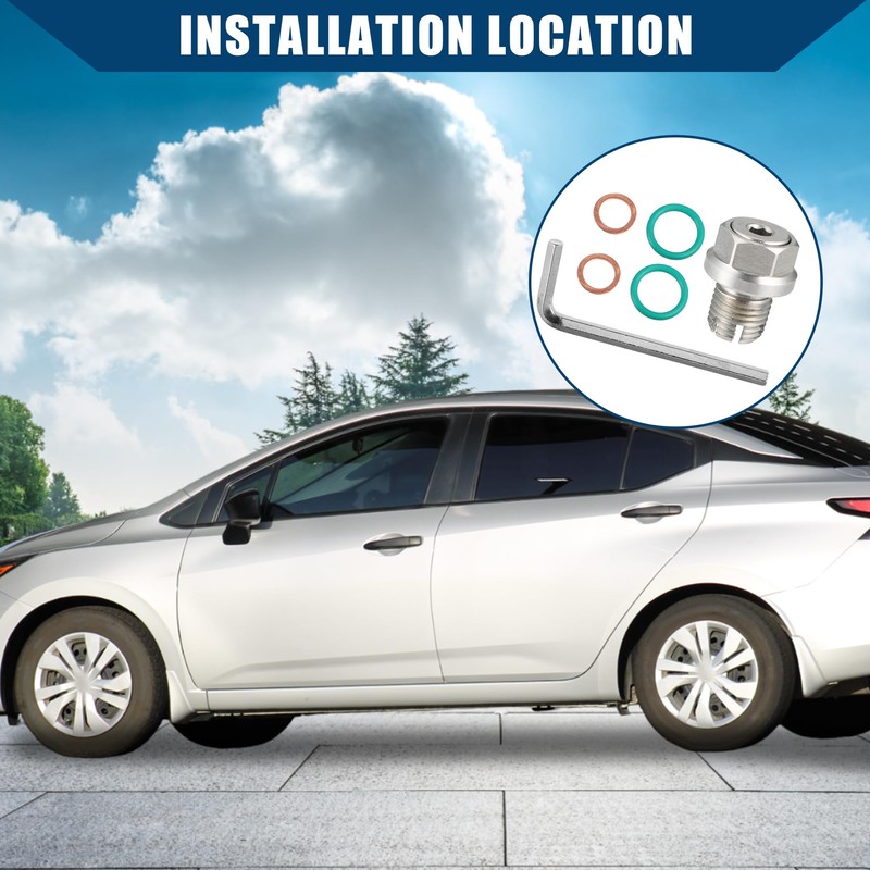 Hihaha M14.1-1.5 x 15mm Car Oversize Piggyback Oil Drain Plug