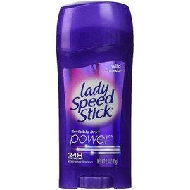 Lady Speed Stick Antiperspirant Deodorant, Invisible Dry, Wild Freesia 2.30 oz