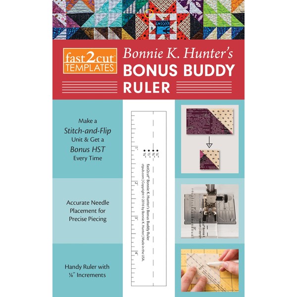 fast2cut Bonnie K. Hunter’s Bonus Buddy Ruler