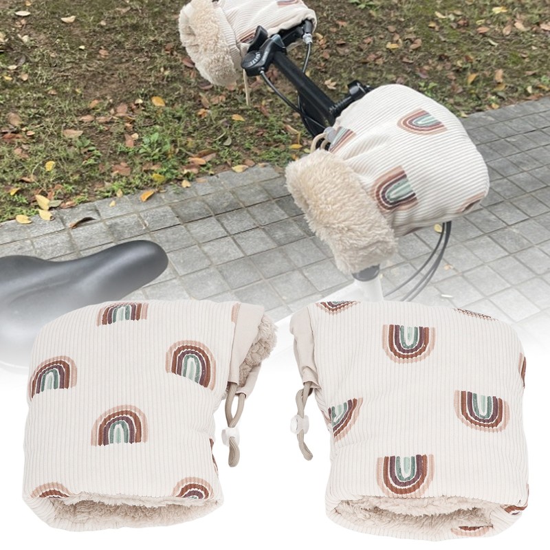 Bicycle Handle Skateboard Gloves Thicken Warm Padded Windproof Balance Car