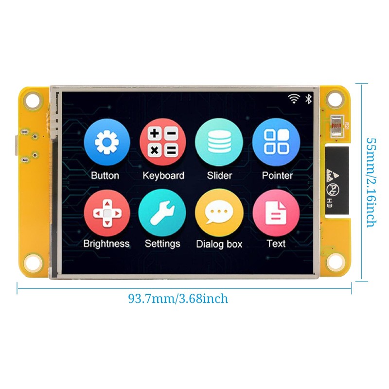 ARCELI ESP32 Display, ESP32 Development Board WiFi Bluetooth 3.2 Inch