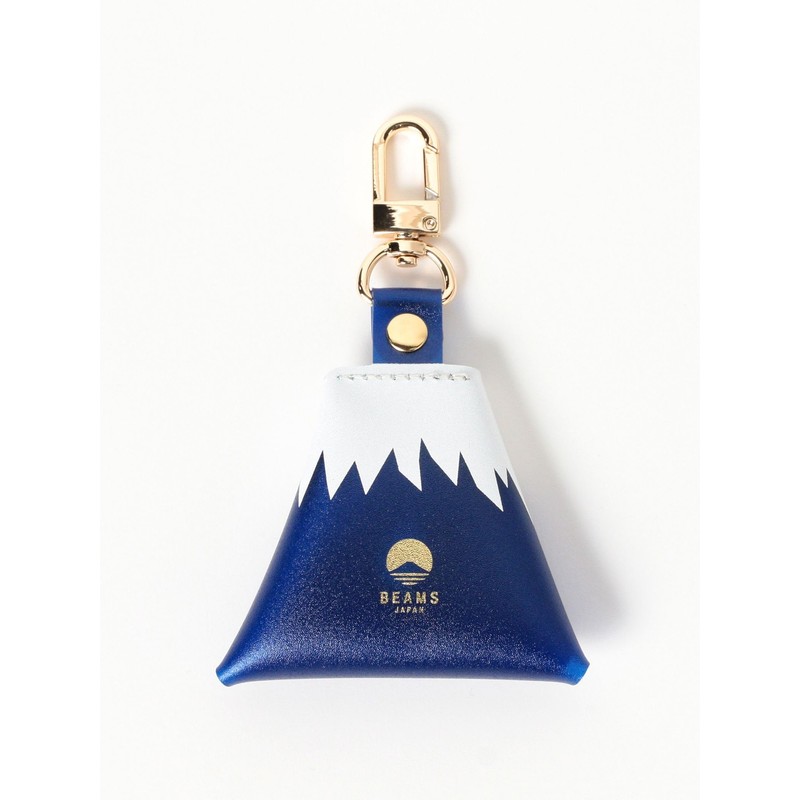 Beams Japan 56650383781 Small Items, Mt. Fuji Coin Case, Blue