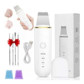 Skin Scrubber, Ultrasónico Exfoliación Limpiador Cuidar Piel