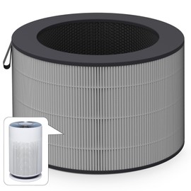 PuriCare 360 Filter Compatible with LG PuriCare 360 Purifiers, Model AS601HBB0, H13 HEPA ＆ Activated carbon Filter, 1 Pack
