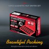 12-Piece Magnetic Nut Driver Set - Premium Impact Power Hex