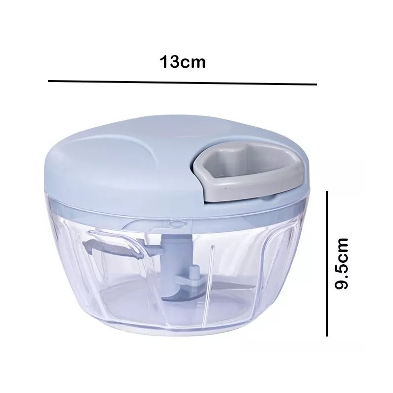 24x7 Cortador Moledor Picador Verduras Frutas Manual Chopper
