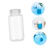 ABOOFAN 8Pcs Transparent Leakproof Plastic Reagent Bottles Caps for Lab