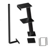 BUYYAH Trailer Step with Handle, Dual-Step Universal Boat Hauler Step,
