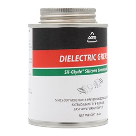 AGS Automotive Solutions Brush Top Can Dielectric Silicone Grease Compound for All Electrical Components and Connectors, 8 oz, Percise and Easy Application