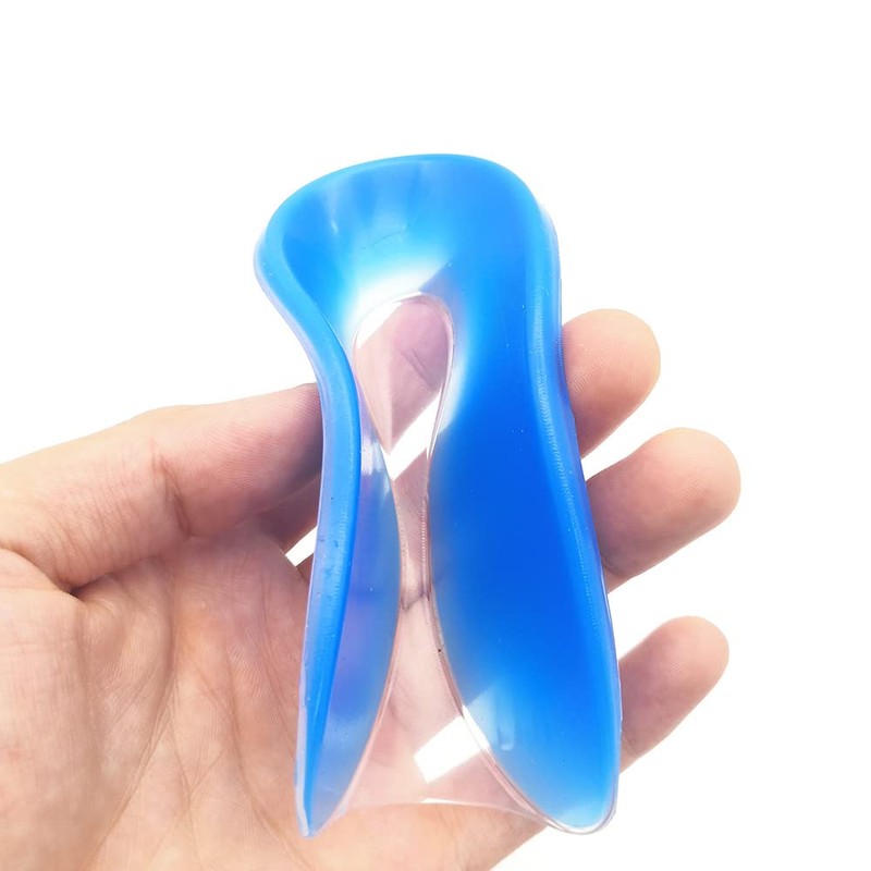 Elandy Silicon Gel U-Shaped Spur Cup Heel-Plantar Fasciitis Cushion Remission