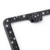FIISFIIS Bling License Plate Frame for Women,2 Pack Premium Stainless