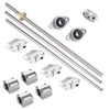 iYueMps 100mm 8mm 3D Printer Guide Rail Kits,Include 100mm T8