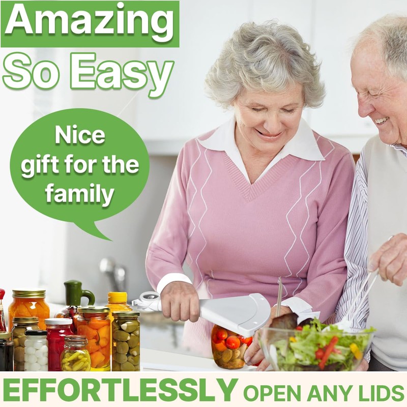 Zholp Latest Jar Opener，Bottle Opener for Weak Hands and Seniors