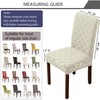 BOGUANG Kitchen Chair CoversDining Chair Cover,Removable Washable Jacquard Parsons Chair