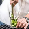 8 Inch Stainless Steel Cocktail Muddler and Mixing Spoon Home