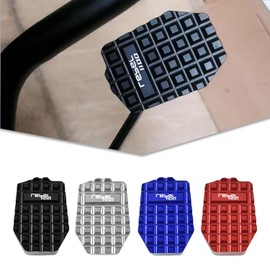 Motorcycle Suitable for HO&N&DA Rebel CMX1100/DCT CMX1100A 2021 2022 2023 2024 2025 Rear Foot Brake Pedal Lever Enlarge Extension Footrest Pad Extender (Black - Logo)