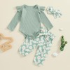Geagodelia Newborn Baby Girl Spring Fall Outfit Clothes Long Sleeve