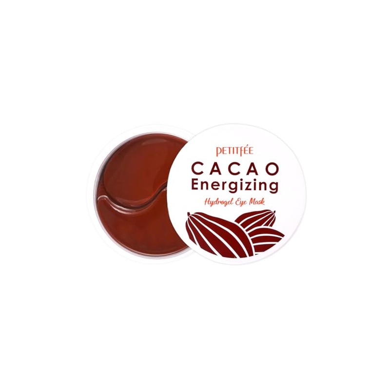 PETITFEE Parches para ojos tonificantes de Cacao - Cacao Energizing