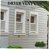 LIFKOME Wall Mounted Stainless Steel Exhaust Vent Cover Durable Wall