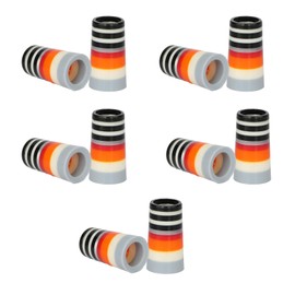 KAKASEA 10 Pcs Golf Ferrules,Golfing Club Ferrules Colorful Golfing Iron Ferrules Fit 0.35Inch Tapered Steel Shafts
