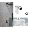eMagTech Shower Elbow Adapter Shower Head 90 Degree Elbow Adapter