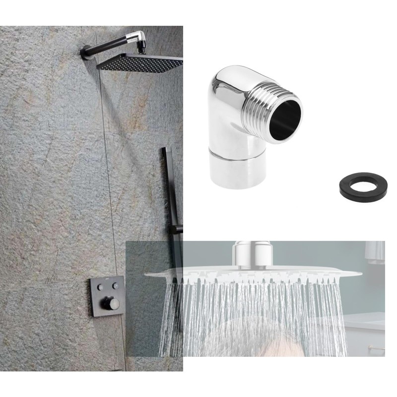 eMagTech Shower Elbow Adapter Shower Head 90 Degree Elbow Adapter