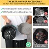 KKSMETIS Silicona Para Freidora de Aire,3 Piezas Reutilizable y Resistente
