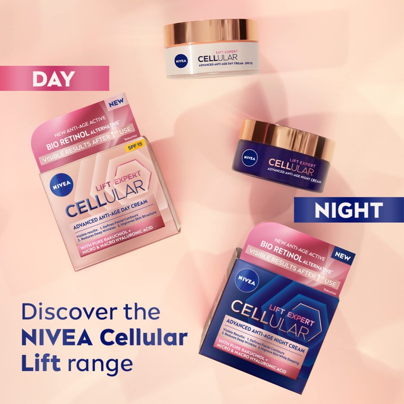 NIVEA Cellular Lift Expert Advanced Anti-Age Night Cream 50ml