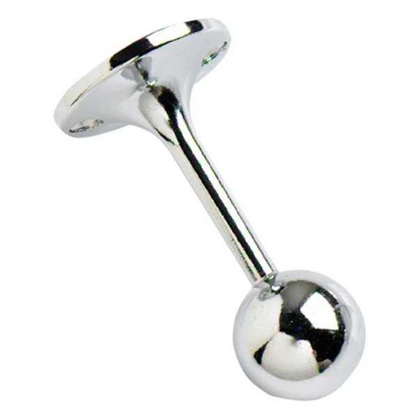 Merriway BH01996 (2 Pcs) CP Towel Rail End Support Bracket,