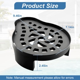 Sump Pump Stand for Zoller M53,M57,Pump Stand Riser Base-Prevents Sediment Buildup and Clogging,Pump Elevation Platform Bracket for Liberty 457,237,Wayne 57719-REL1,VIP30