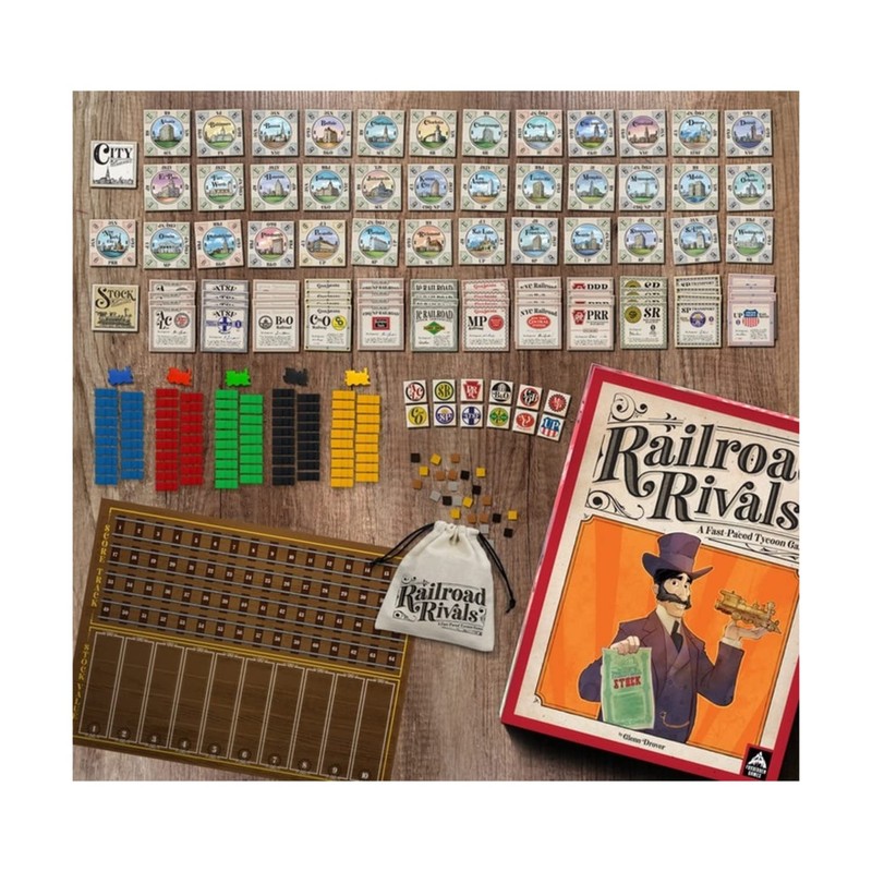 Forbidden Games Railroad Rivals - Robber Baron Expansion (Premium Edition)