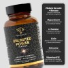 Homodeus Platinum Nootrópico Mejorado Suplemento Natural Hongo Melena León Bacopa