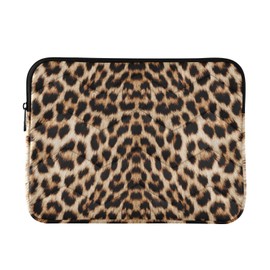 ALAZA Leopard Print Cheetah Pattern Laptop Sleeve Case 13, 13.3, 14 inch, Computer Cases for Pad Tablet, Waterproof Briefcase Bag