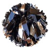 Danzcue Pack of 2 Cheerleading 6 Inches Metallic Pom Pom