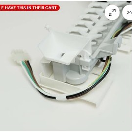 Ice Maker for Whirlpool Maytag Refrigerator Models GX5FHDXVB06 GX5FHDXVB07 GX5FHDXVB08 GX5FHDXVQ05 GX5FHDXVQ06 GX5FHDXVQ07 GX5FHDXVY010 GX5FHDXVY08