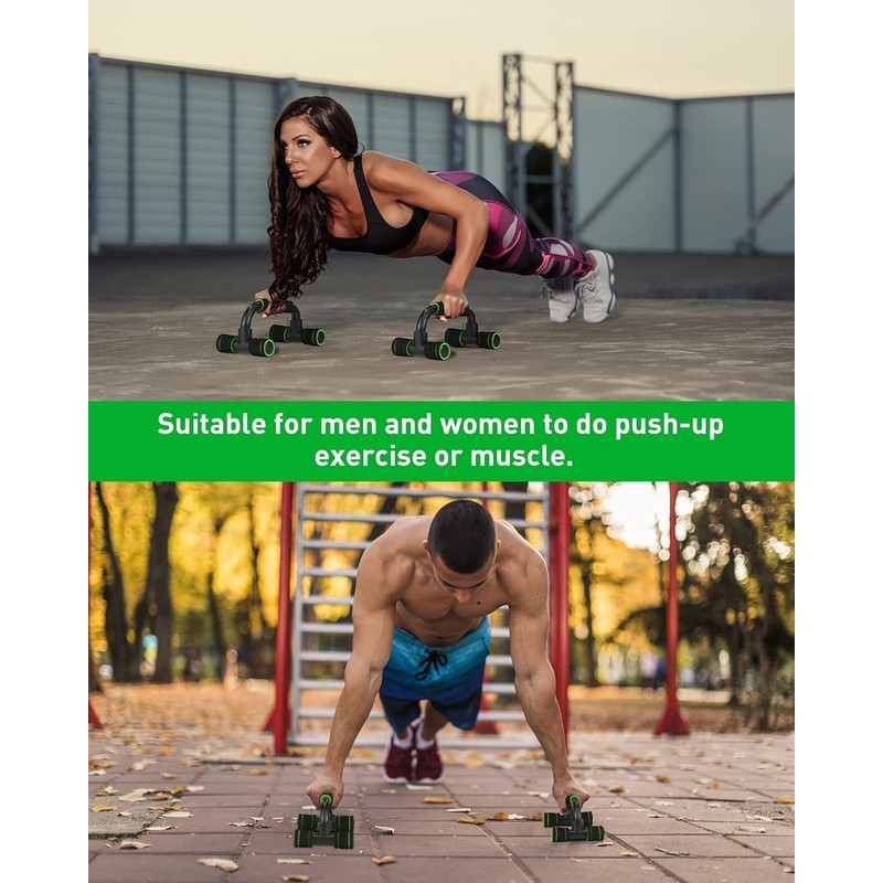 Push Up Handles (Red) (Green)