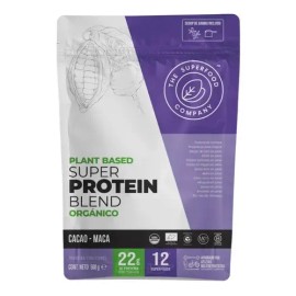 Proteína Vegetal Orgánica The Superfood Company Sabor Cacao Maca 500g Vegana                                                                          
